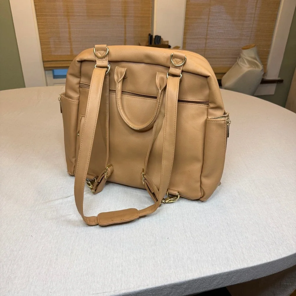 Ayla Diaper Bag - Tan